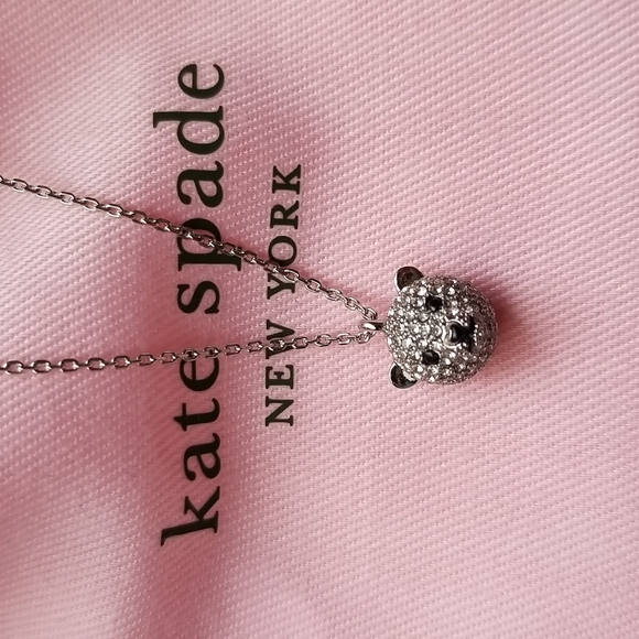 Kate Spade Arctic Friends Polar Bear Necklace - Picture 12 of 13